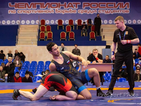Чемпионат России среди студентов по вольной борьбе — 2026 — фотография PS-0394.