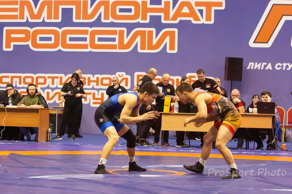 Чемпионат России среди студентов по вольной борьбе — 2026 — фотография PS-0404.